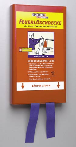 Feuerlöschdecke - Slimpackung Feuerlöschdecke - Slimpackung